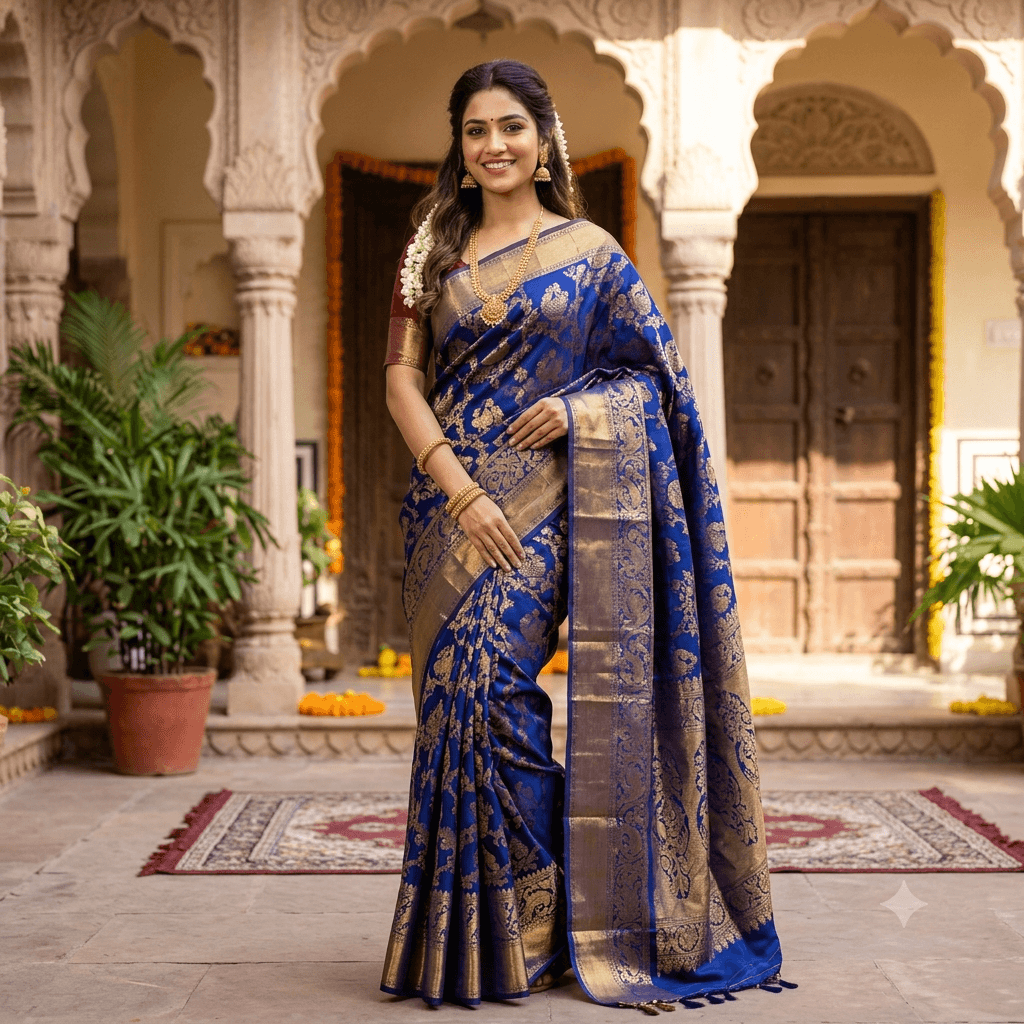 Automated Test Saree full view